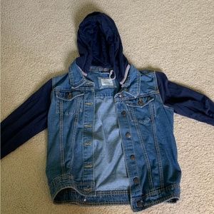 Jean Jacket/Sweatshirt Combo